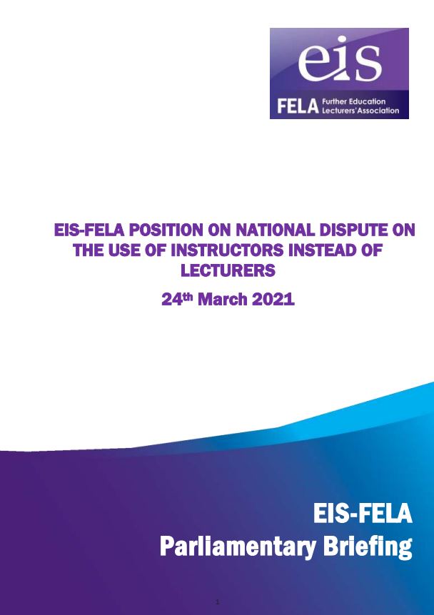 FELA Parliamentary Briefing